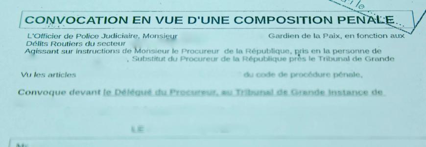 Composition penale : tout comprendre de la composition pénale alcool au volant et de la composition pénale exces de vitesse