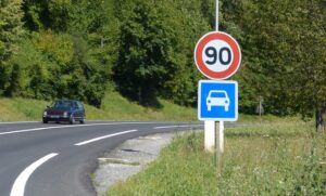 La liste des départements repassés aux 90 kmh